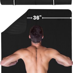 GogoKIWI Extra Wide Yoga Mat 72 x 36 Inch